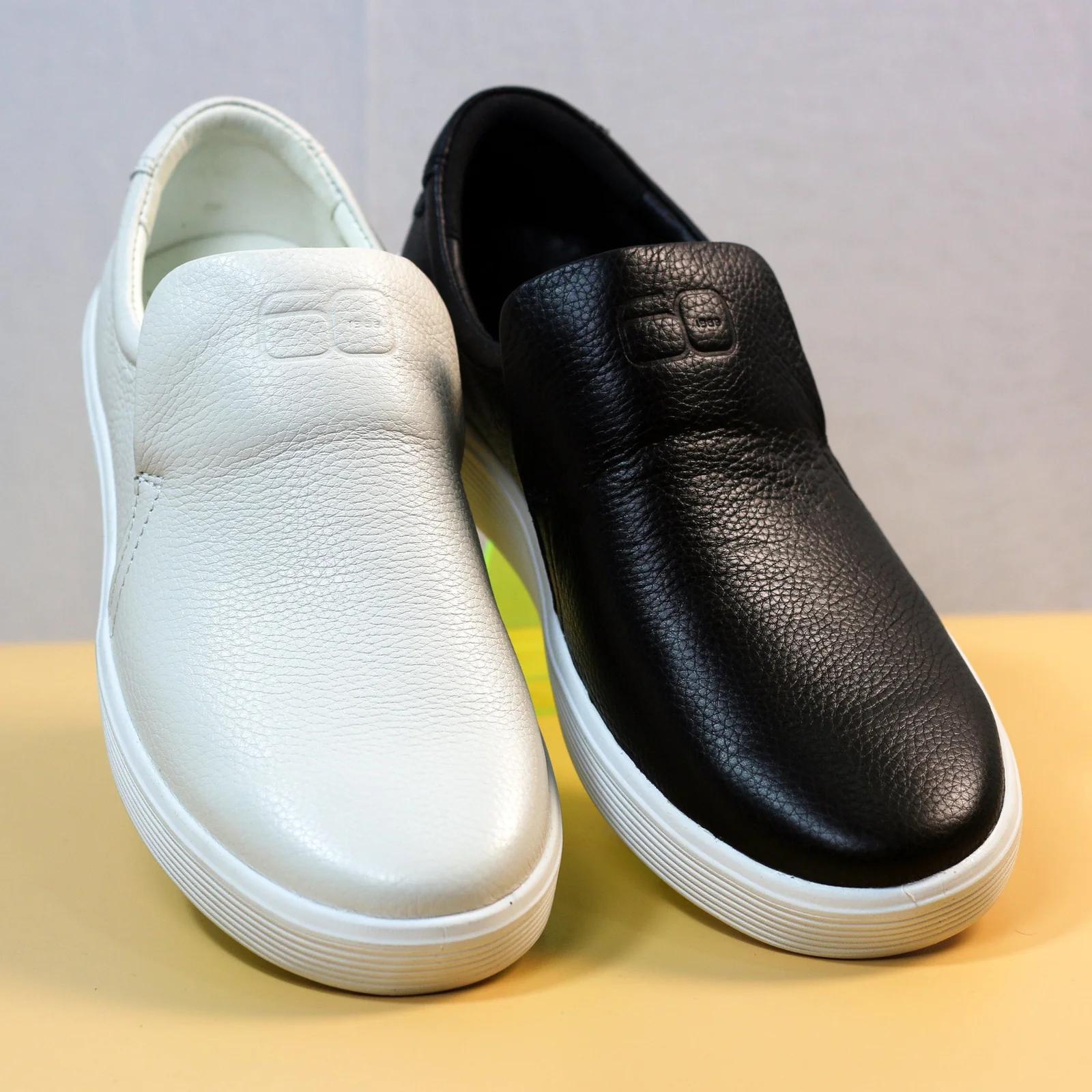 Men's Slip-On Leather Sneakers GS103