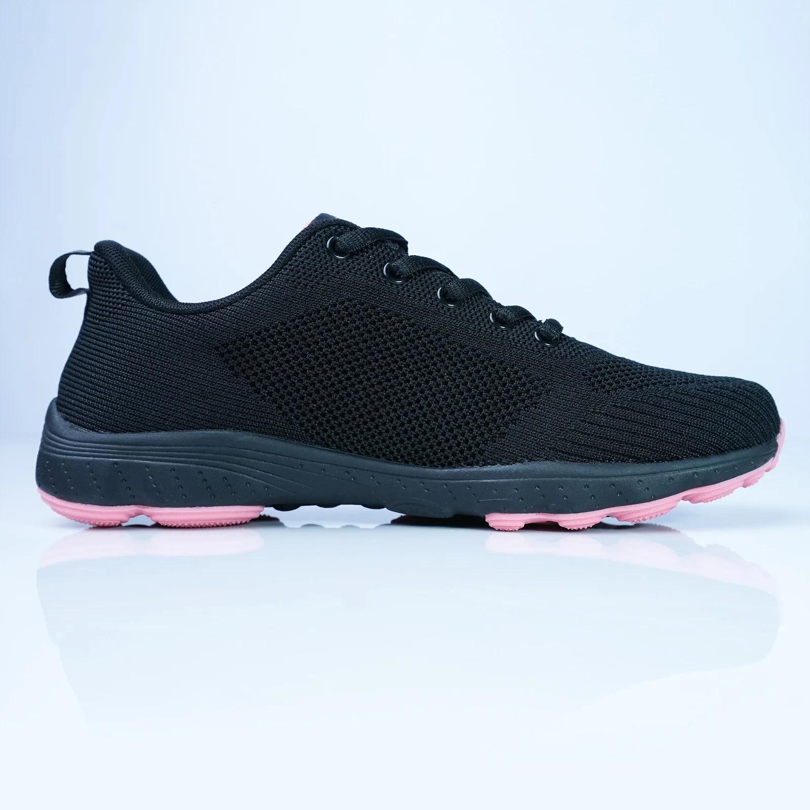 Women's Breathable Knit Athleisure Sneakers LS001