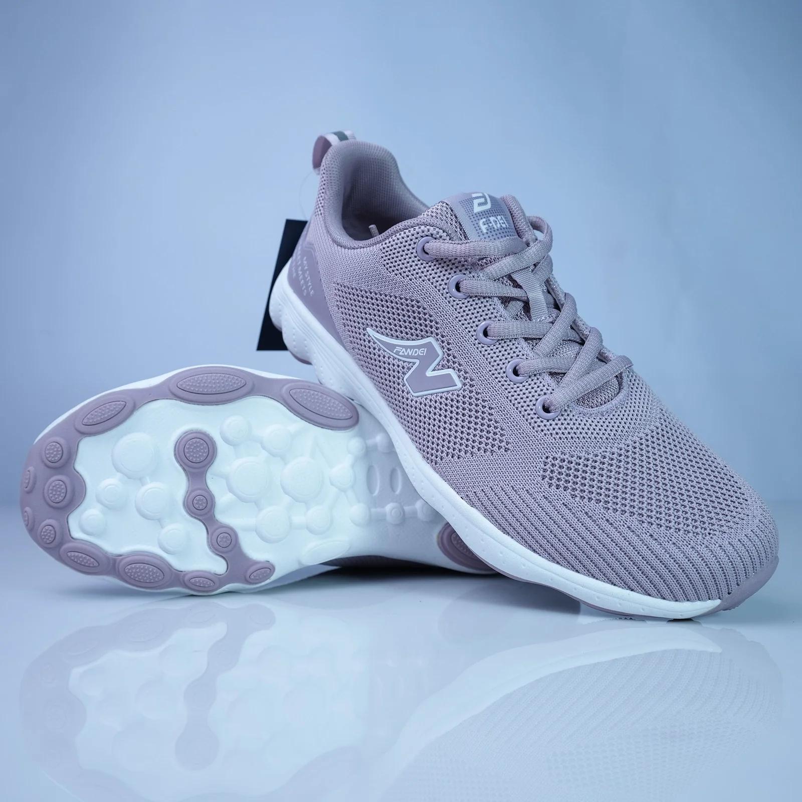 Women's Breathable Knit Athleisure Sneakers LS001