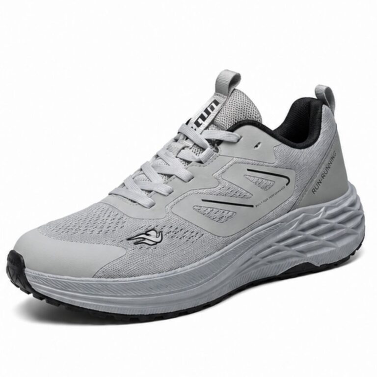 Run Shoes Men’s Grey Sneaker (7181)