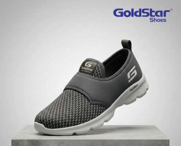 Goldstar G10-L604 Men’s Slip-On Shoes – Dark Grey