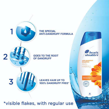 H/S Shampoo Anti Hairfall 650Ml*12
