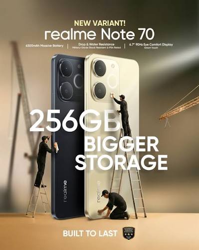 Realme Note 70