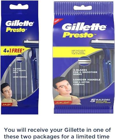 Gillete Prestro 4*192