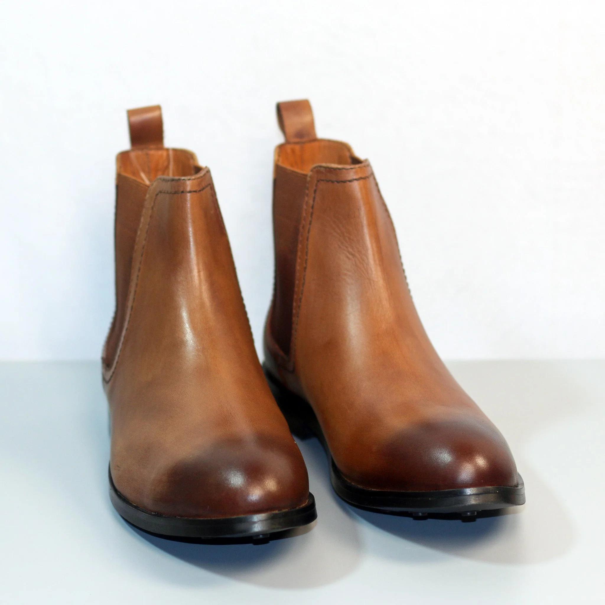 Men's Genuine Leather Chelsea Boots GS108